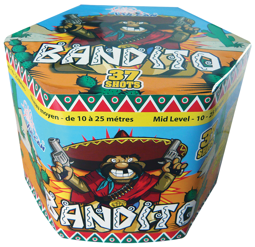 Vulcan Fireworks! Cakes - Bandito