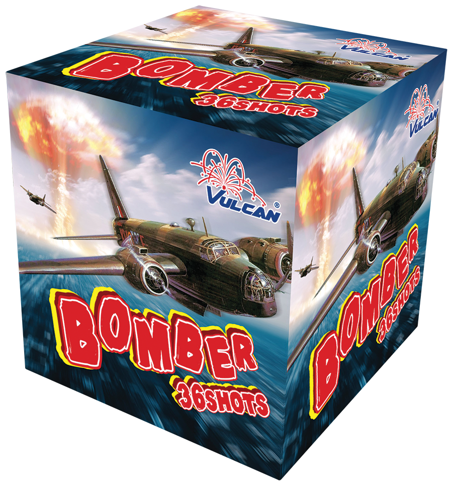 Vulcan Fireworks! Cakes - Bomber