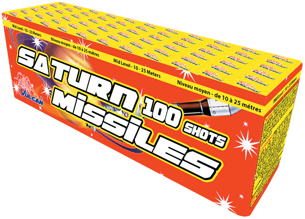 Vulcan Fireworks! Cakes - Saturn Missiles