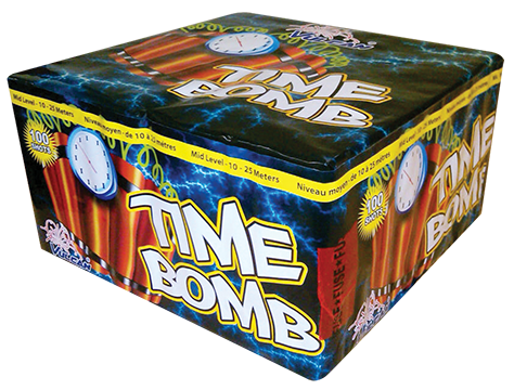 Vulcan Fireworks! Cakes - Time Bomb