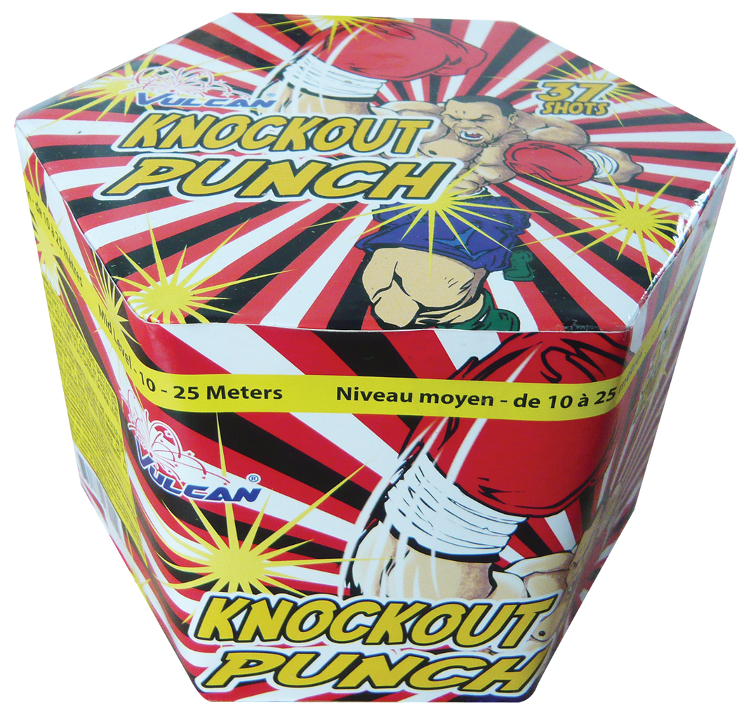 Vulcan Fireworks! Cakes - Knock Out Punch