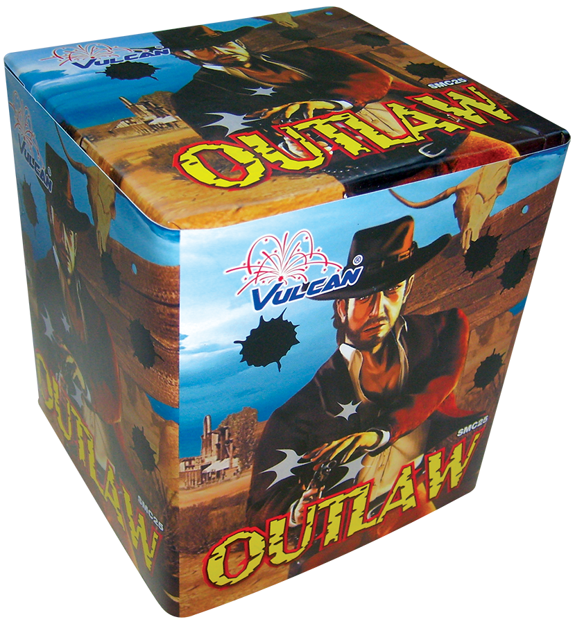 Vulcan Fireworks! Cakes - Outlaw