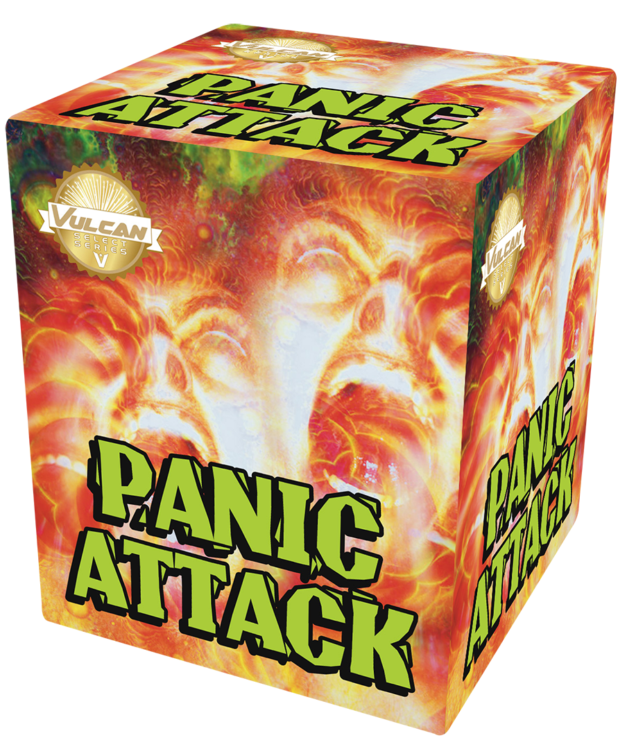 Vulcan Fireworks! Cakes - Panic Attack