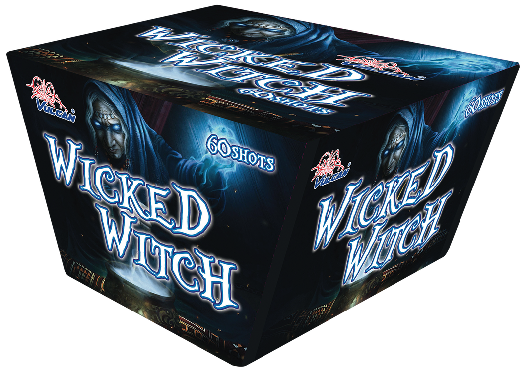 Vulcan Fireworks! Cakes-Fanned - Wicked Witch