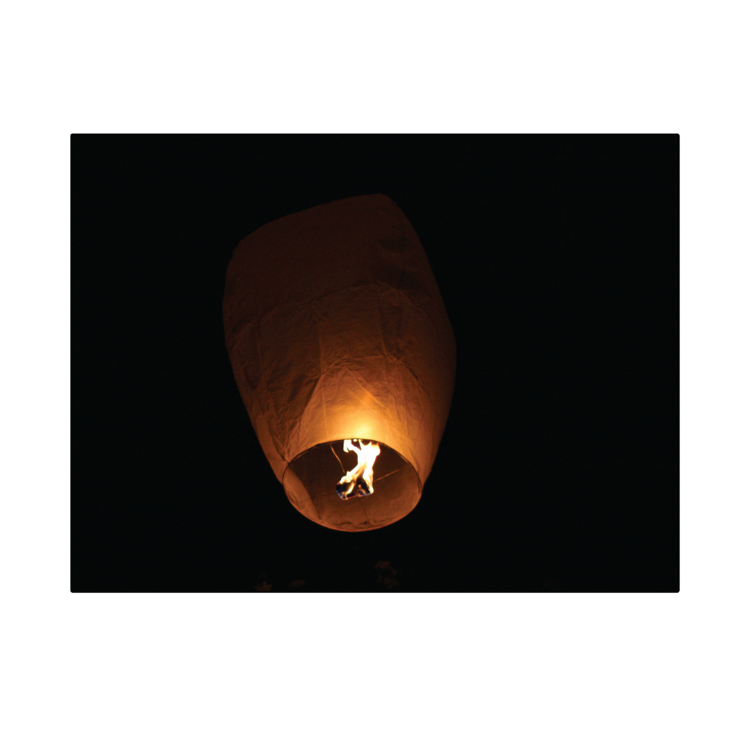 2. Flying Lantern Nighttime