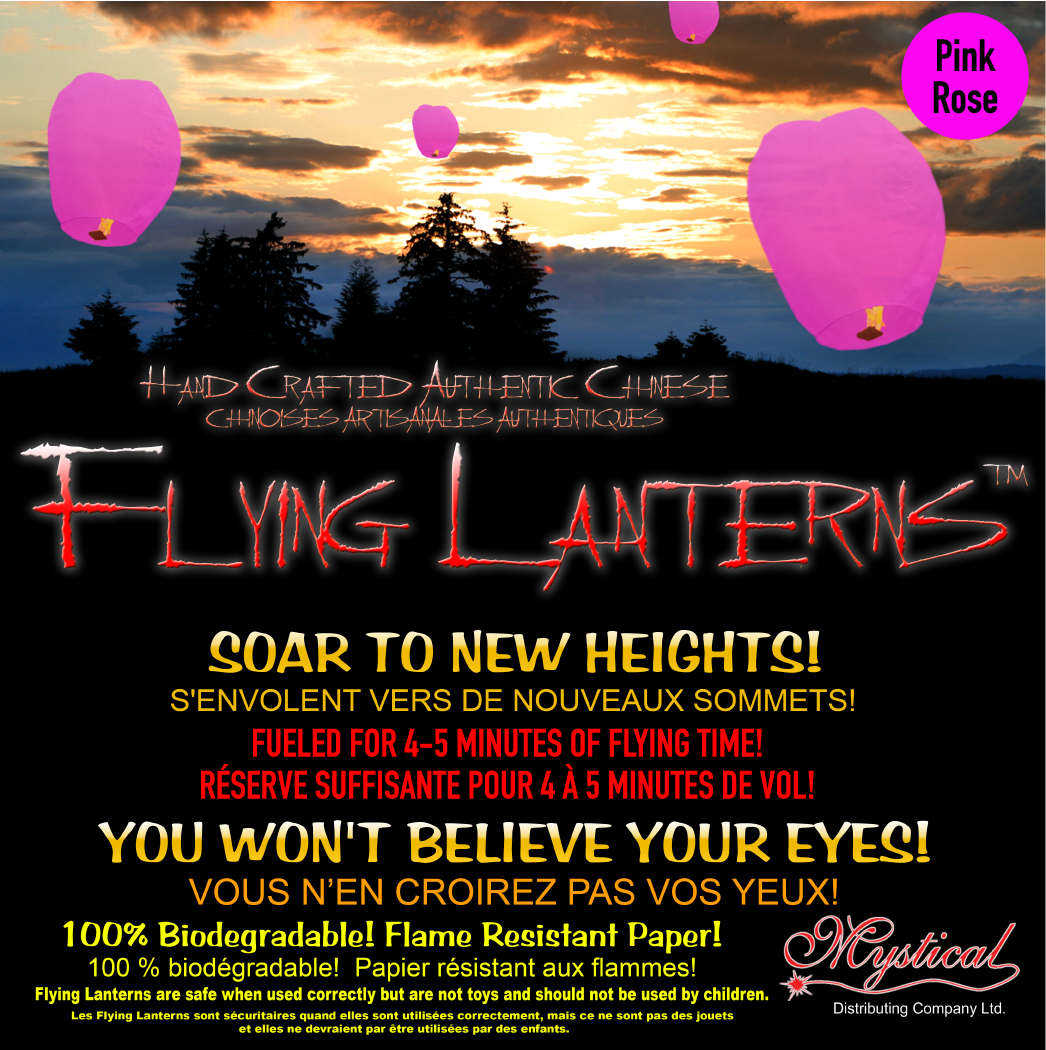 5. Flying Lantern Pink