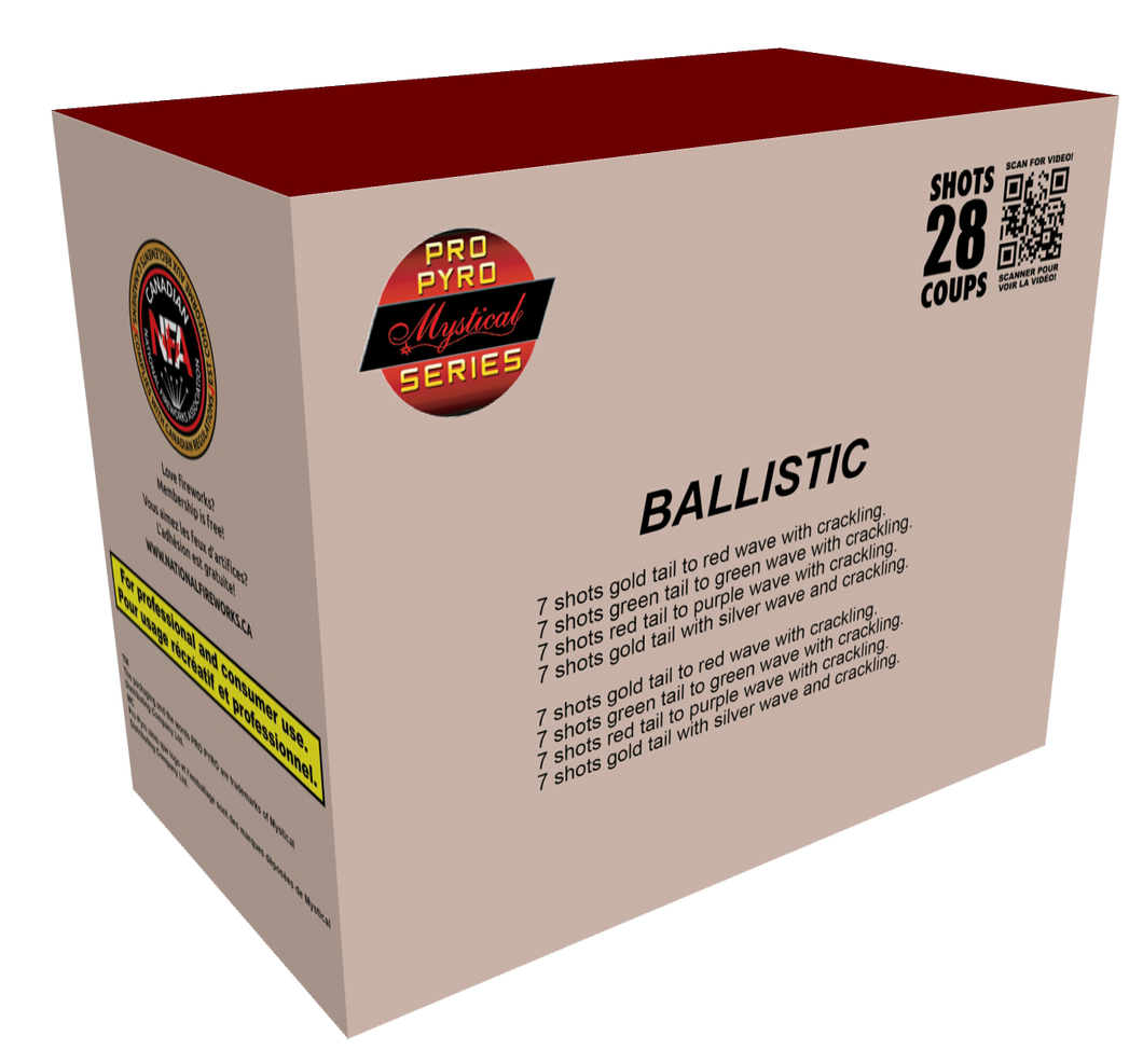 Pro Pyro Mystical Series Cakes - Ballistic 3D