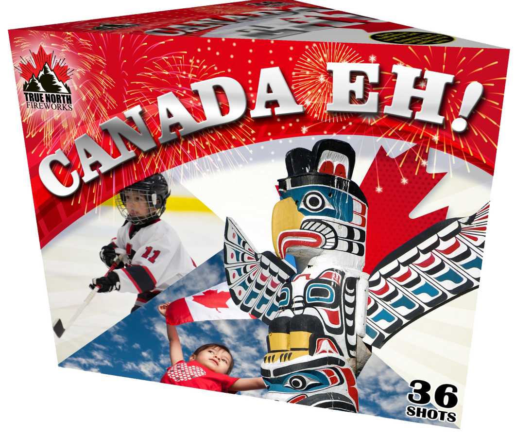 True North Fireworks Cakes - Canada Eh 3D