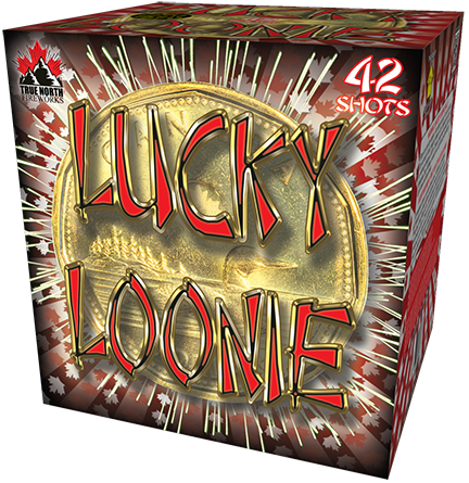 True North Fireworks Cakes - Lucky Loonie 3D