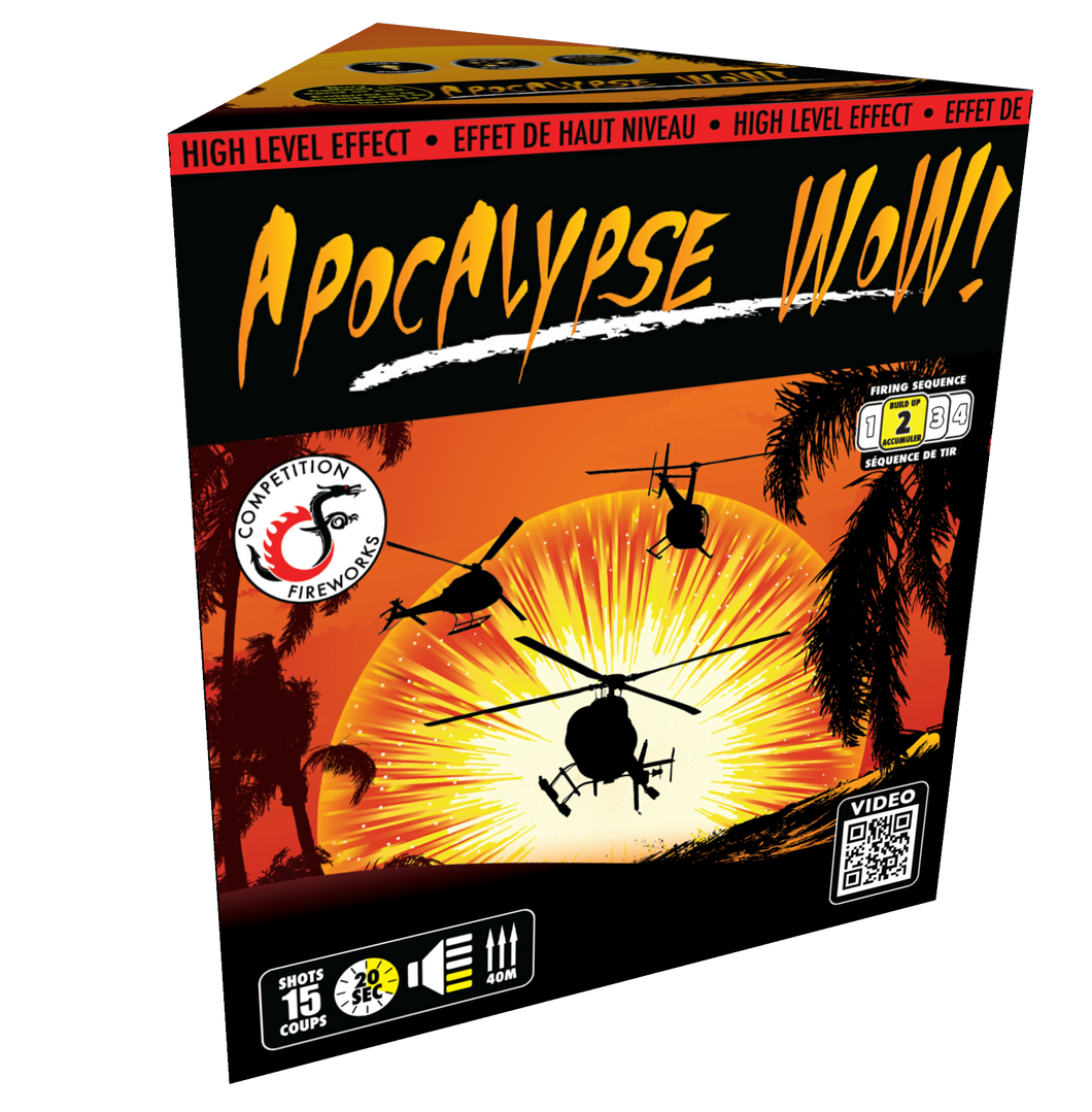 Competition Fireworks Cakes - Apocalypse Wow