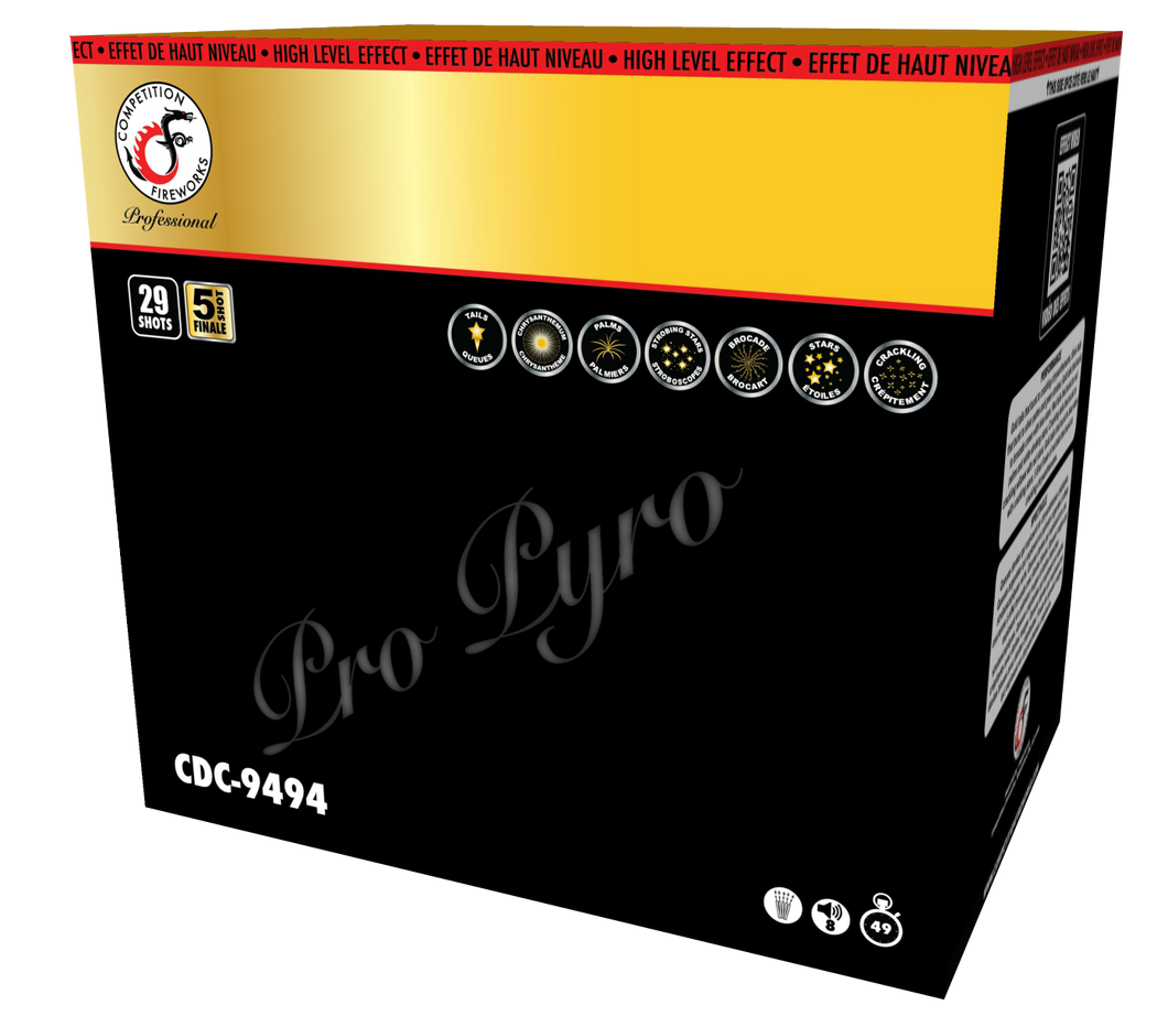 Competition Fireworks Pro Pyro - CDC-9494 3D