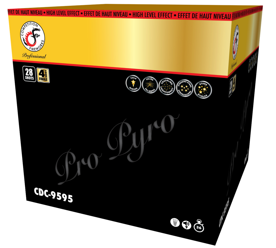 Competition Fireworks Pro Pyro - CDC-9595 3D