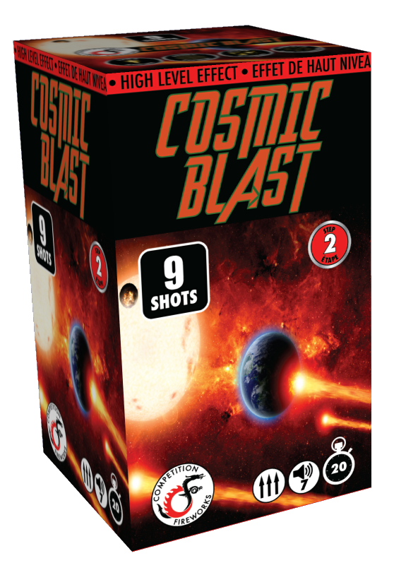 Competition Fireworks Cakes - Cosmic Blast