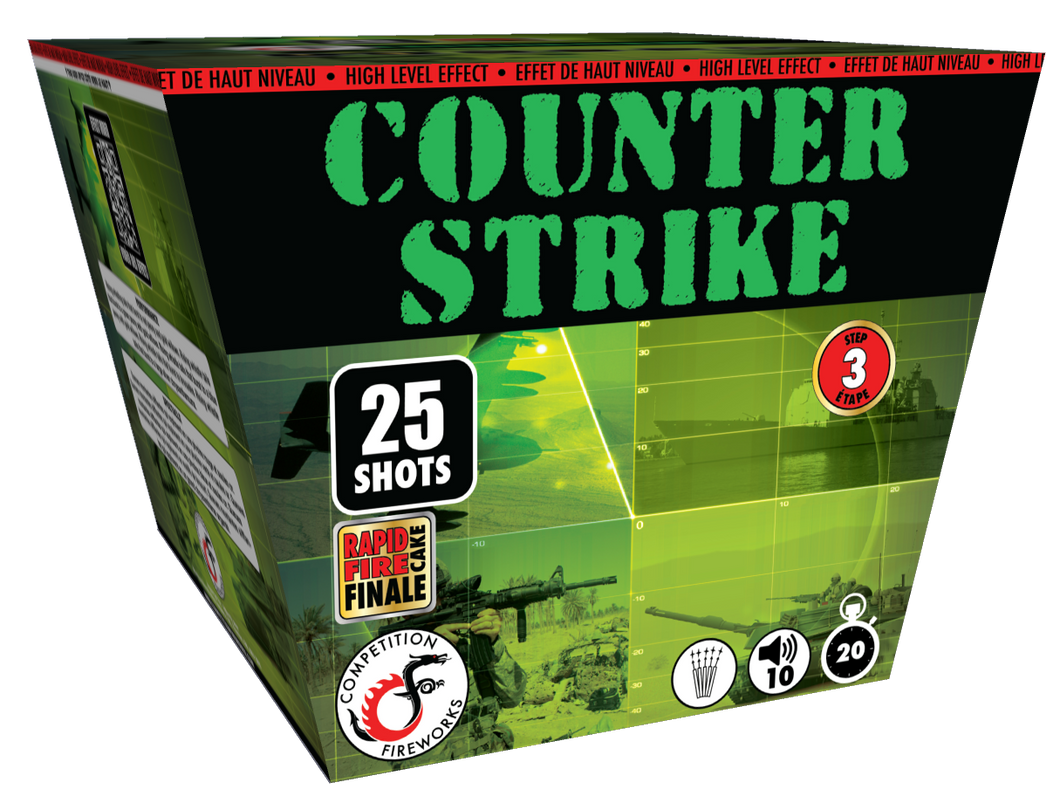 Competition Fireworks Cakes-Fanned - Counter Strike