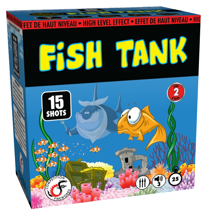 Competition Fireworks Cakes - Fish Tank