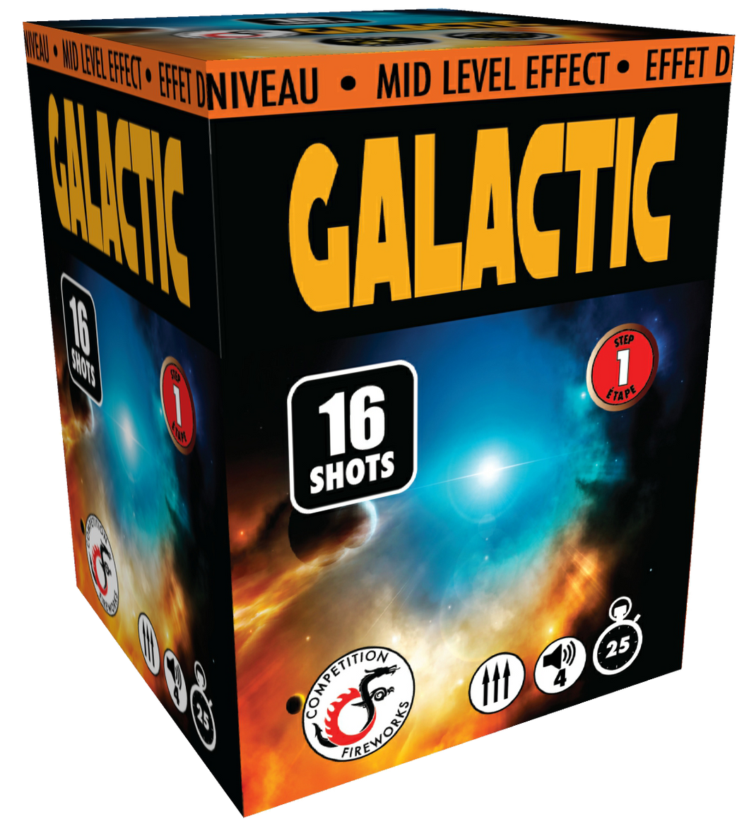 Competition Fireworks Cakes - Galactic