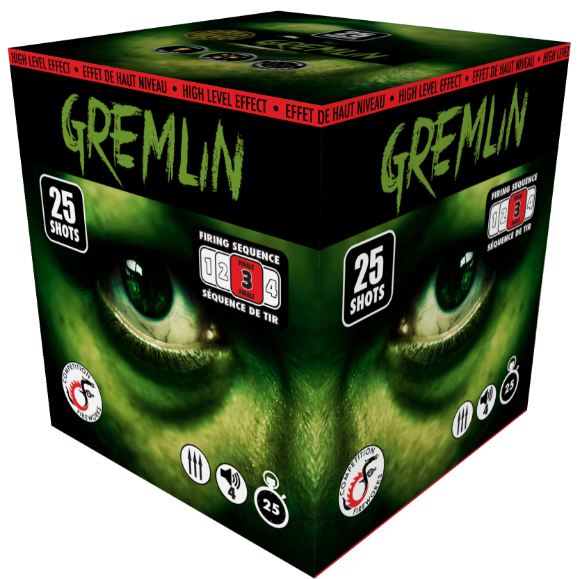 Competition Fireworks Cakes - Gremlin 3D