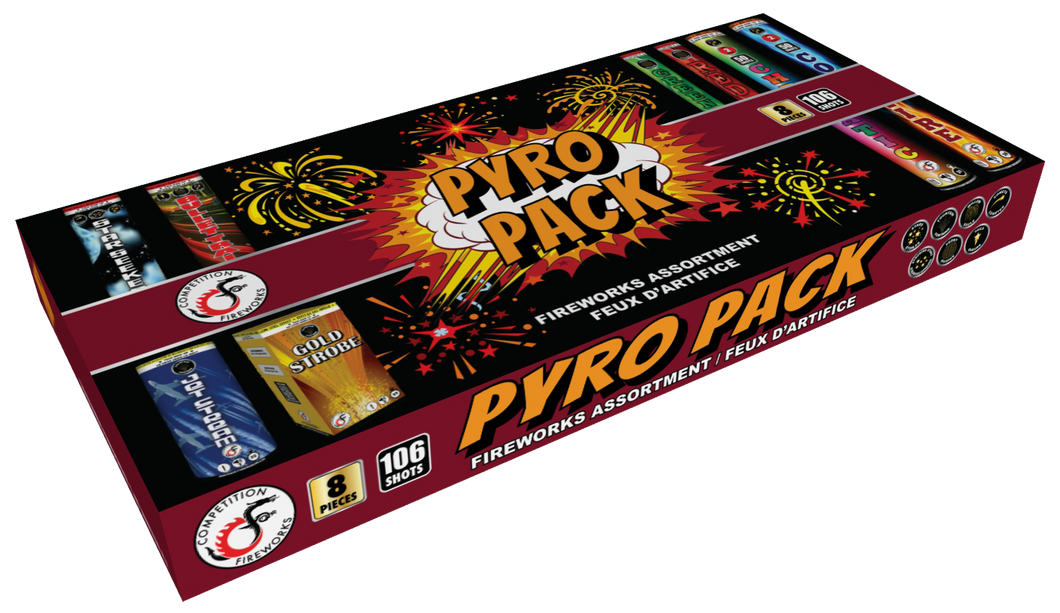 Competition Fireworks Family Packs - Pyro Pack