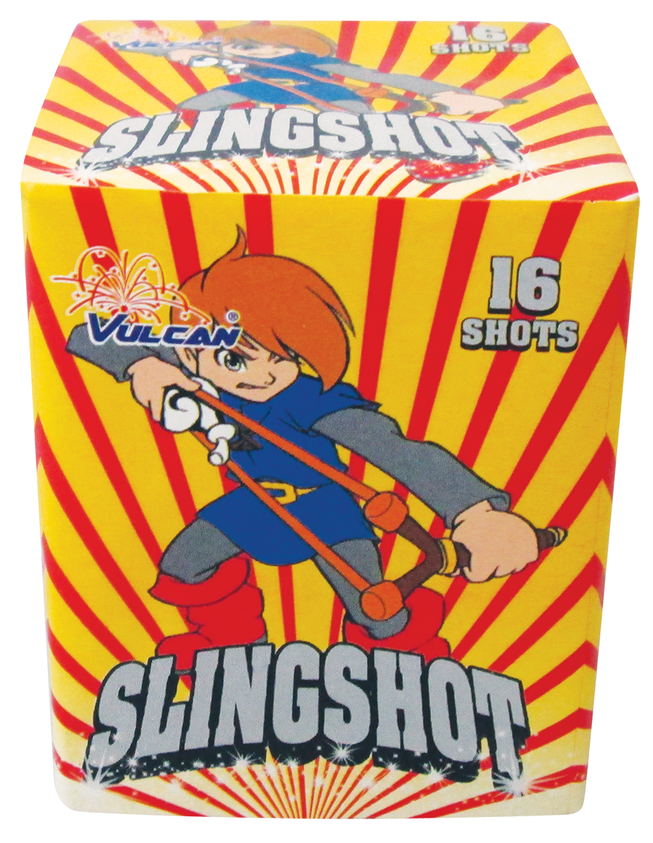 Vulcan Fireworks! Cakes - Slingshot