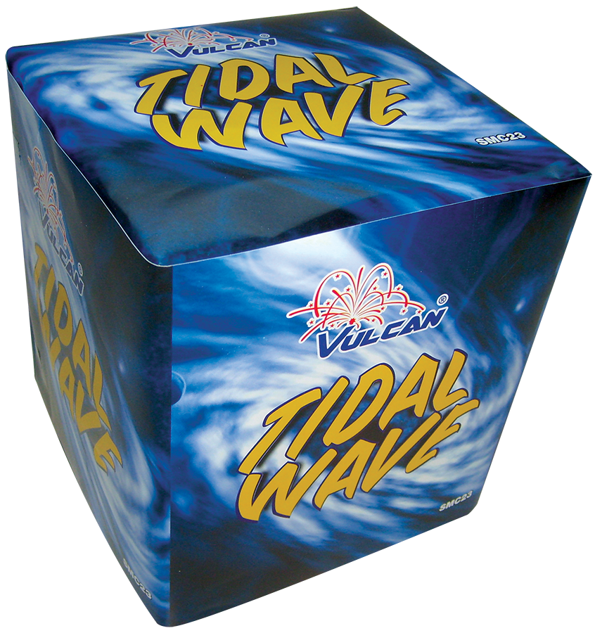 Vulcan Fireworks! Cakes - Tidal Wave