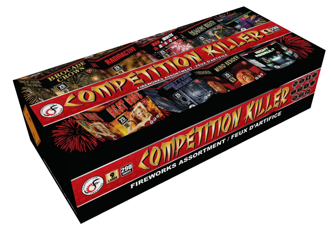 Competition Fireworks Family Packs - Competition Killer